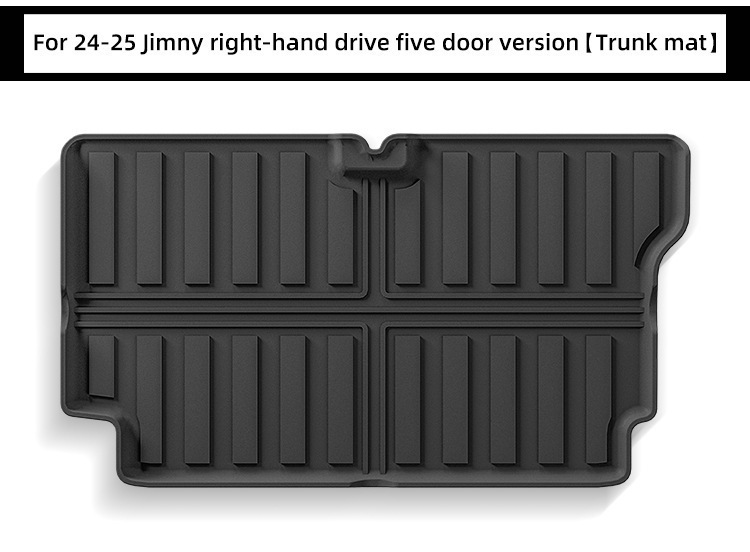 Suitable for 24-25 Suzuki Jimny Jimny Car Trunk Mat Full Tpe Seat Back Cushion Cross-Border