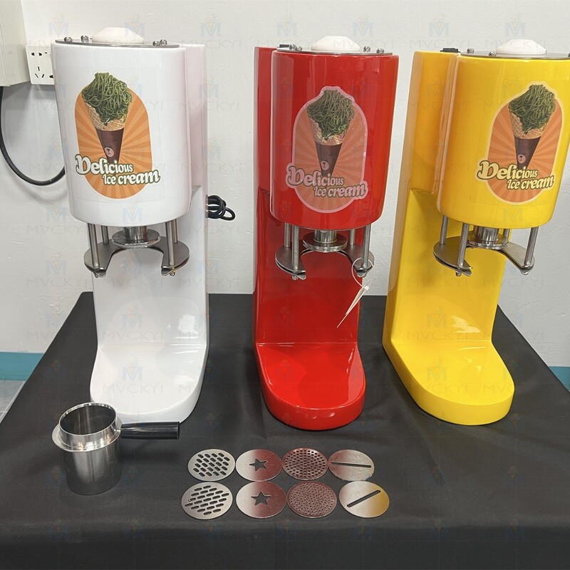 New Spaghetti Ice Cream Noodle Machine Small Desktop Spaghetti Ice Cream Machine Dessert Equipment