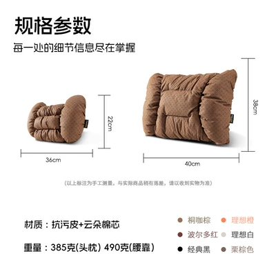 Headrest: Suitable for Volkswagen Headrest and Lumbar