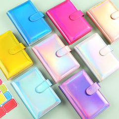 クロスボーダーのまぶしいレーザーのマカロンの5a6のノートのバインダーの帳簿