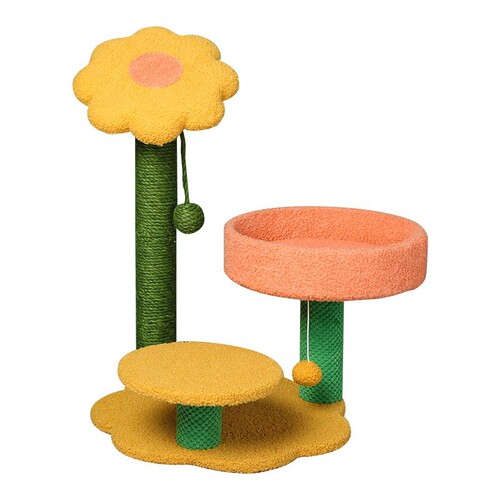 Cat climbing frame small cat cat nest cat tree integrated cat frame scratching post jumping platform Amazon foreign trade custom wholesale