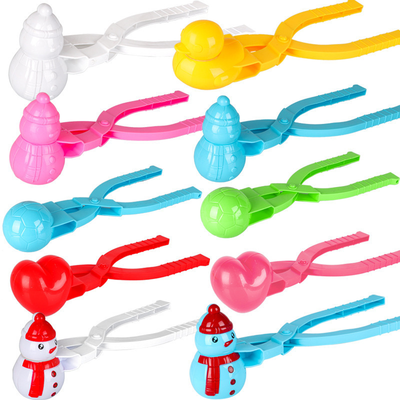 [Factory Direct Supply] Cross-border Snowball Clip Toy Snow Shovel Snow Clip Batch Hairpin Snowball Fight Artifact suit