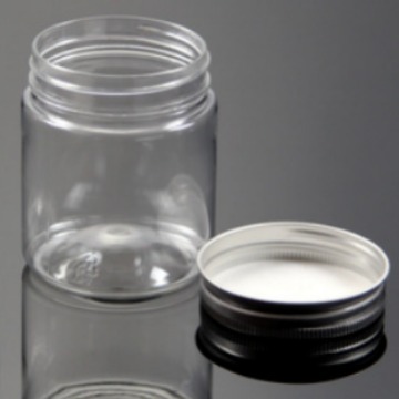 JN-070 250g蜂蜜瓶 金属铝盖 pet塑料瓶 包装瓶  食品罐