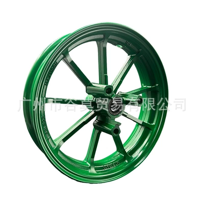 Little Turtle Ghost Fire Universal – Motorcycle wheel hub - 10inch-nine-claw-green