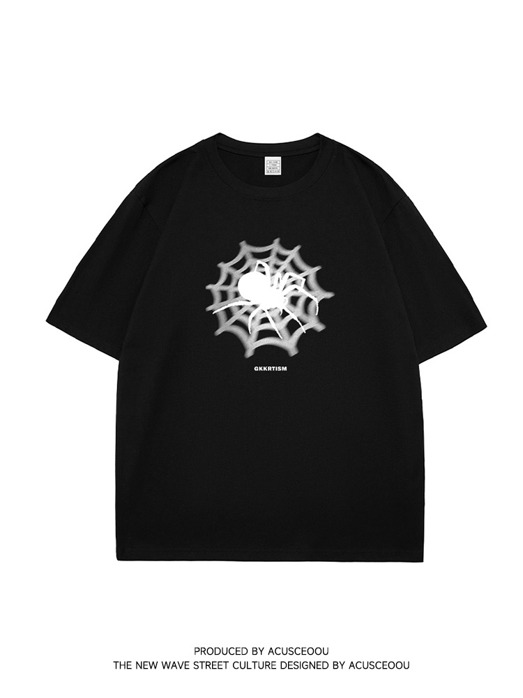 T-shirt uomo in cotone a maniche corte con girocollo estivo_voghion.com