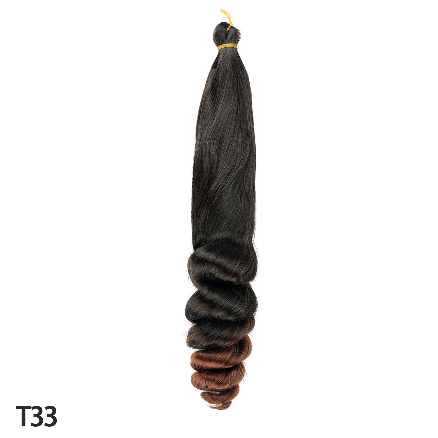 Peluca de onda espiral Up and downPeluca de onda espiral