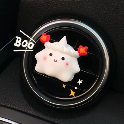 Car Perfume Aromatherapy Little Ghost Magician Pumpkin - flame-ghost