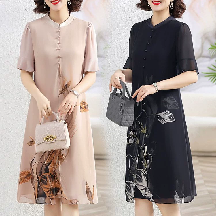 Мама темперамент летнее платье 40 лет