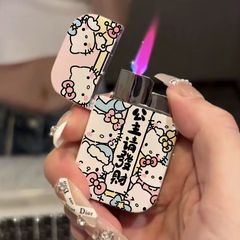 (全ネット代理) kitty猫インフレータブルライター防風ピンク炎潮遊びネットレッドINS