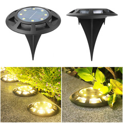 Solar underground lamp lawn lamp villa landscape decoration floor lamp outdoor waterproof courtyard garden layout ground lamp
