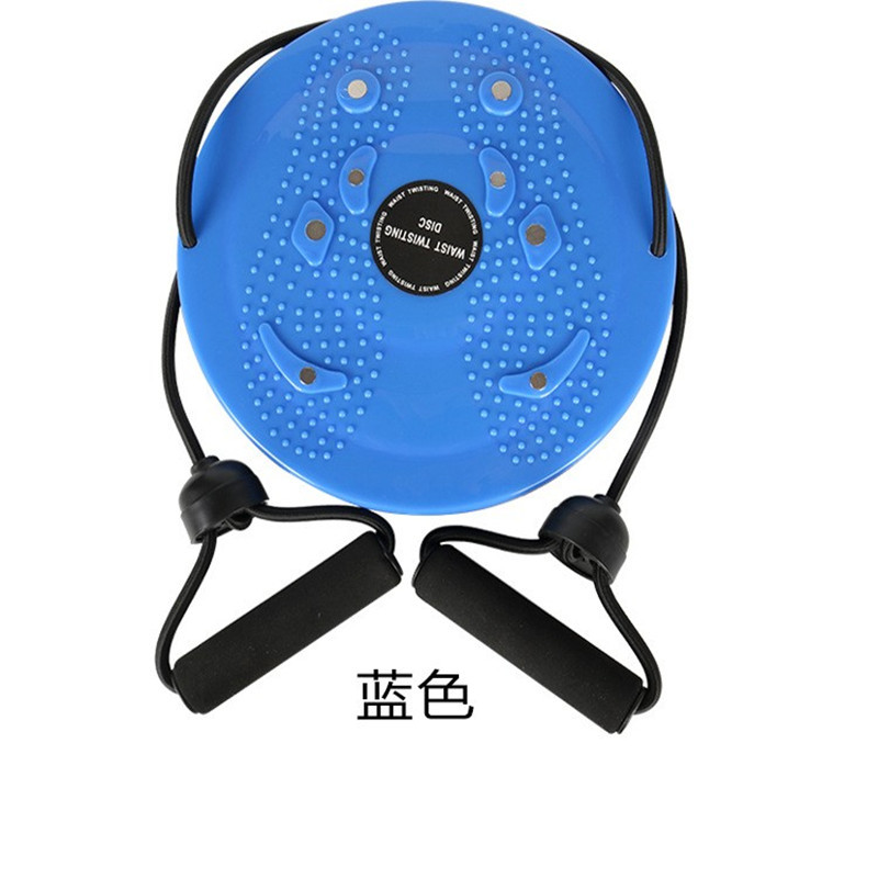Waist Twisting Disc Fitness Balance Board Foot Massage Training Equipment Fitness Equipment Home Waist Twisting Disc with Pull Rope