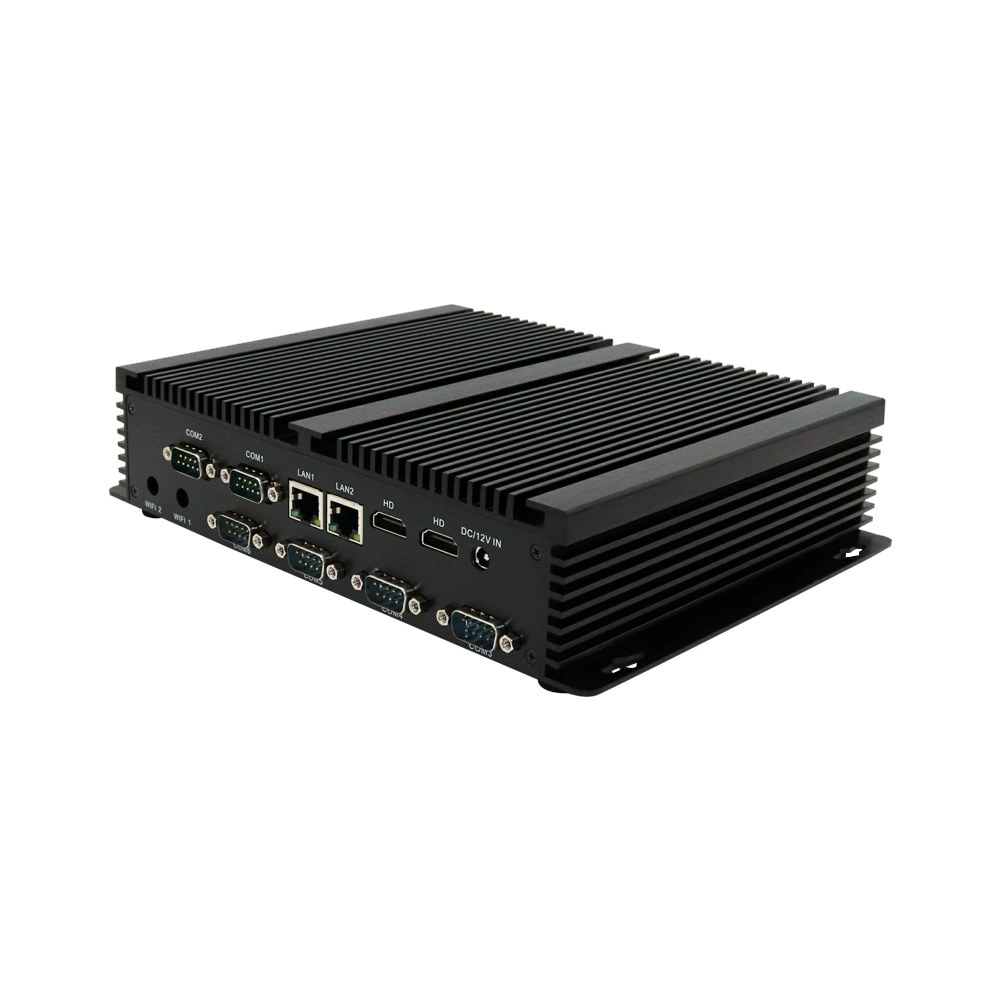 Industrial Control mini console GK 6COM moisture -proof noiseless heat sink mini computer