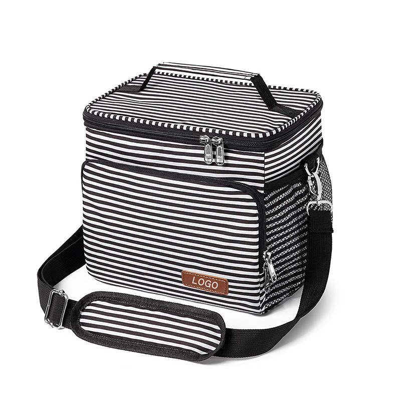 Amazon popular voltaje de gran capacidad integrado bolsa de hielo bolsa transfronteriza nuevo crossbody bolsa de aislamiento al aire libre