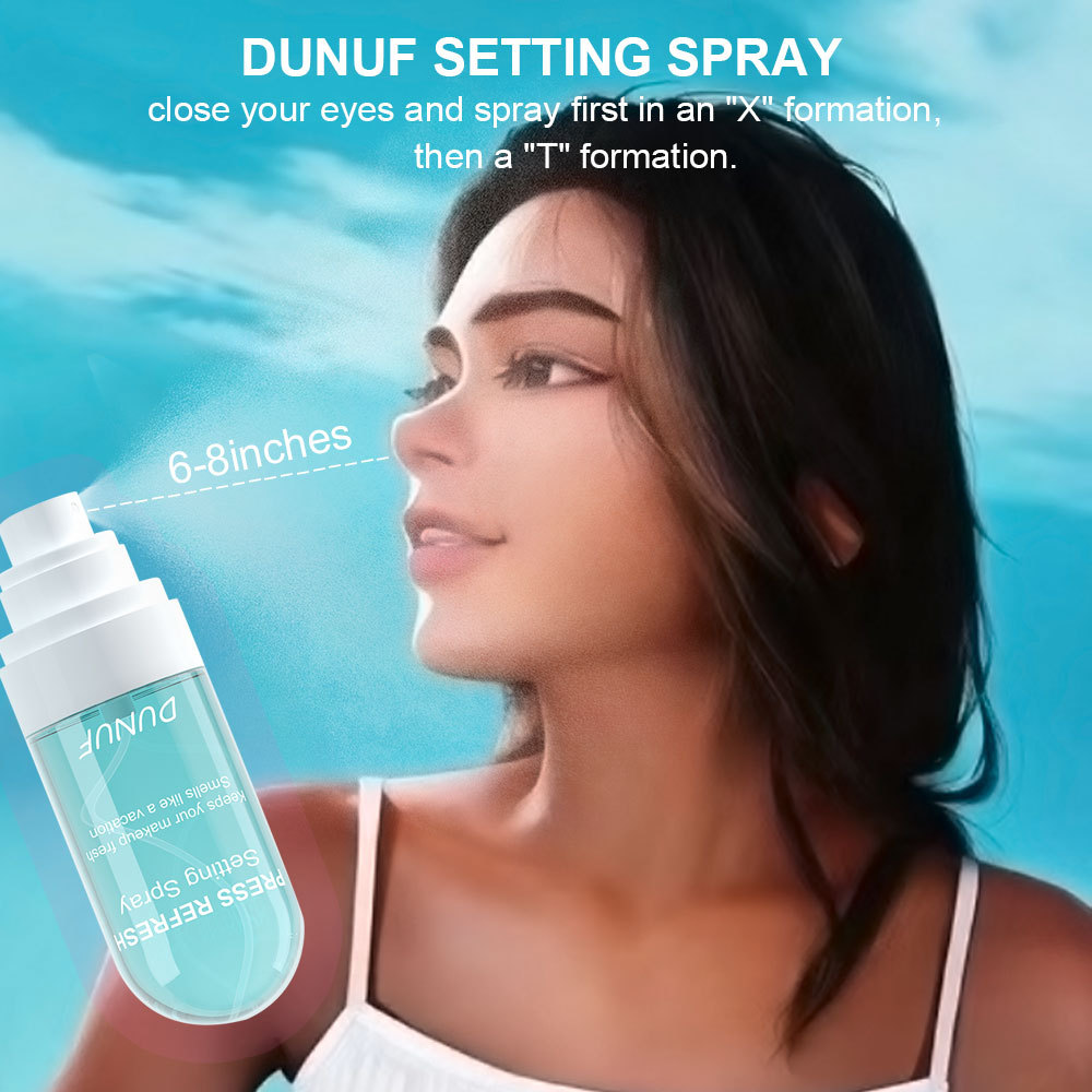 DUNUF Setting Spray Moisturizing, Oil-Controlling and Hydrating 55ml Please check! Link Disclaimer - For Foreign trade only Item Picture