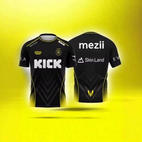 Team Vitality CS2 Esports Jersey 2026 New Career Game Shirt ZywOo Ropz T-Shirt