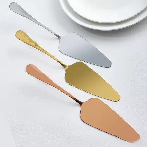 Stainless steel cake shovel cake cutter pizza shovel dessert cheese knife tableware kitchen baking tool LOGO