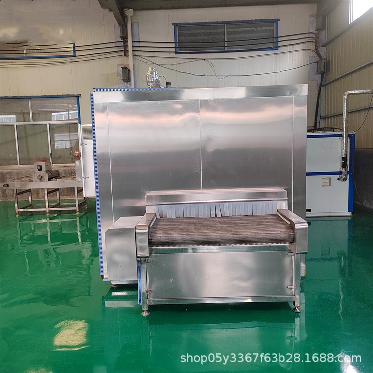 Flower roll equipamiento de congelación rápida automática para patatas fritas, yuanes y yuanes congelador rápido para frutas y verduras congelador rápido tipo túnel