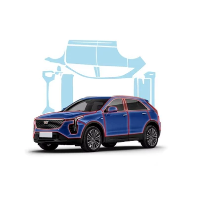 24-26 Cadillac Xt4 Invisible Car Cover Tpu Pre-Cut Paint Protection Film Anti-Scratch