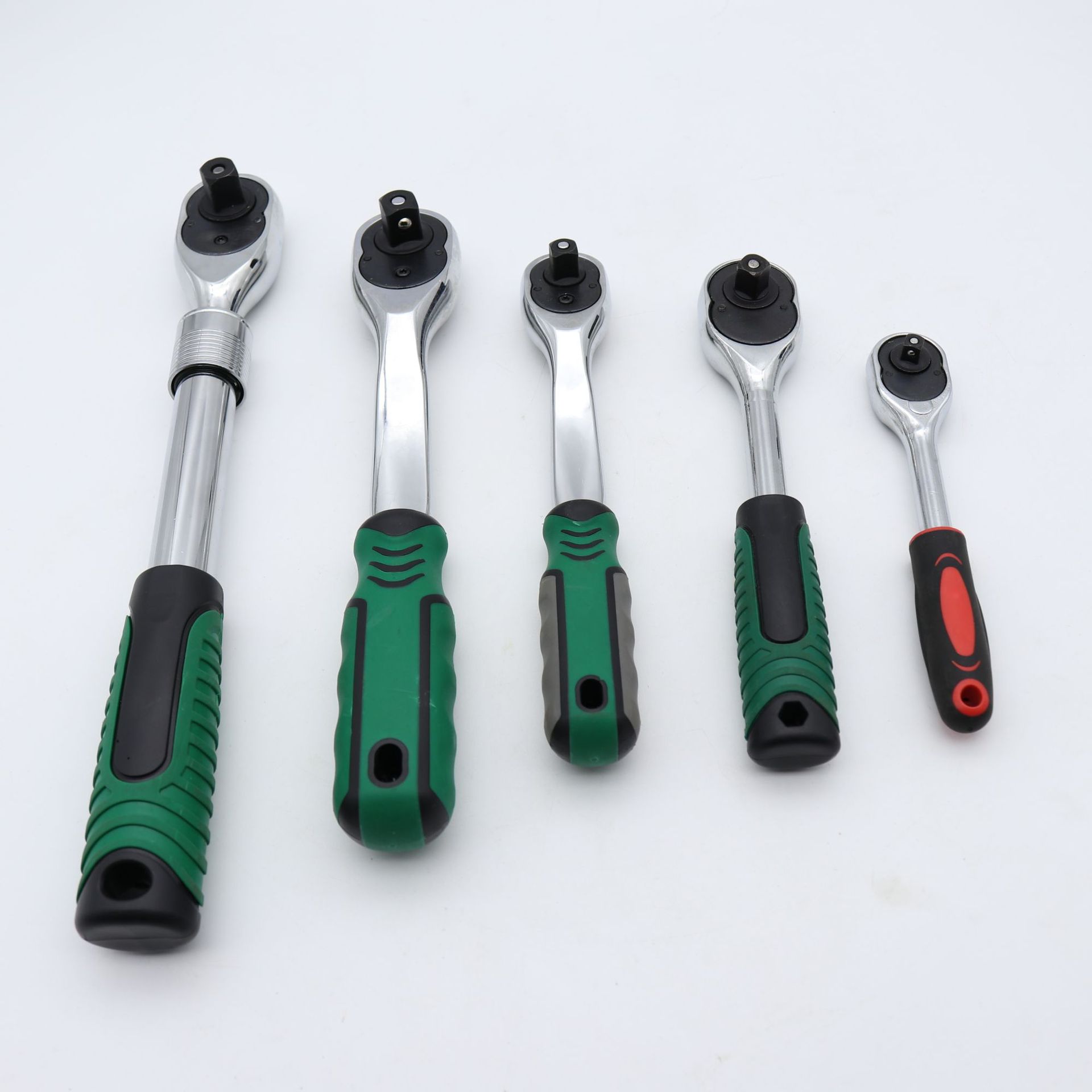 棘轮套筒扳手直柄快速扳手伸缩棘轮套筒