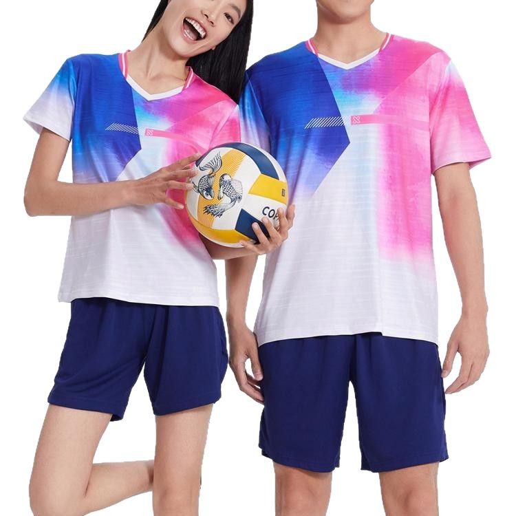 Nuevo cuerpo completo impresión de bádminton chaqueta impresión de stock rápido secado tenis de mesa chaqueta entrenamiento de competencia para hombres y mujeres image 6