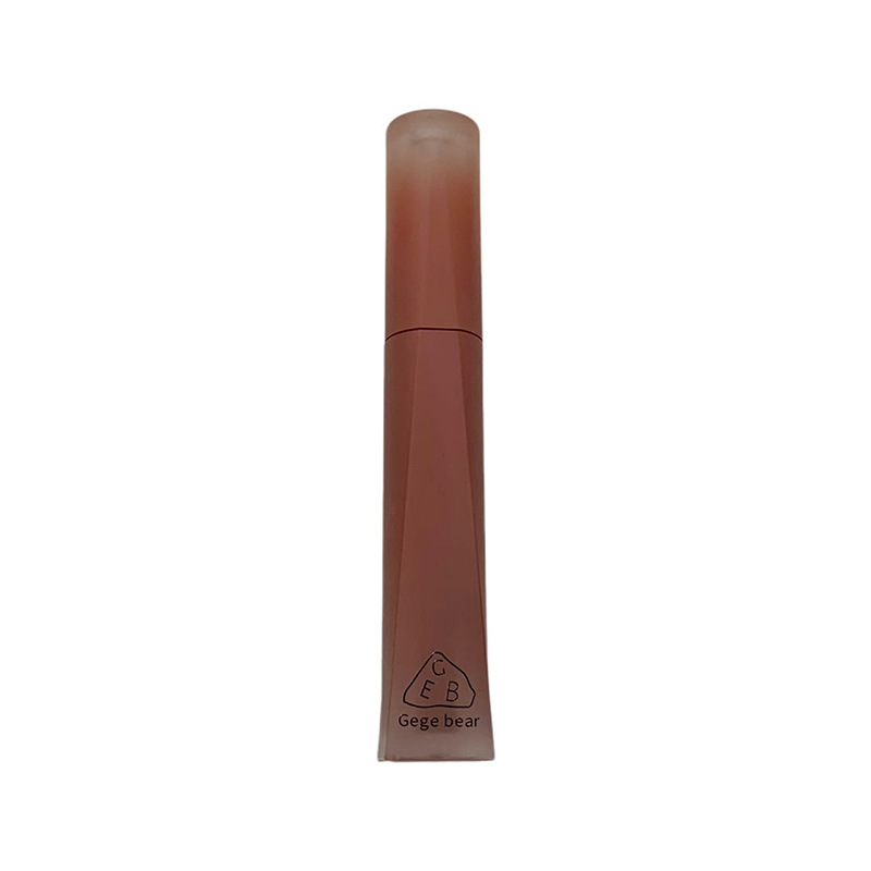 Gege oso terciopelo alto esmalte de labios, niebla de terciopelo mate no es fácil de tocar tazas de lápiz labial transfronterizo fábrica al por mayor