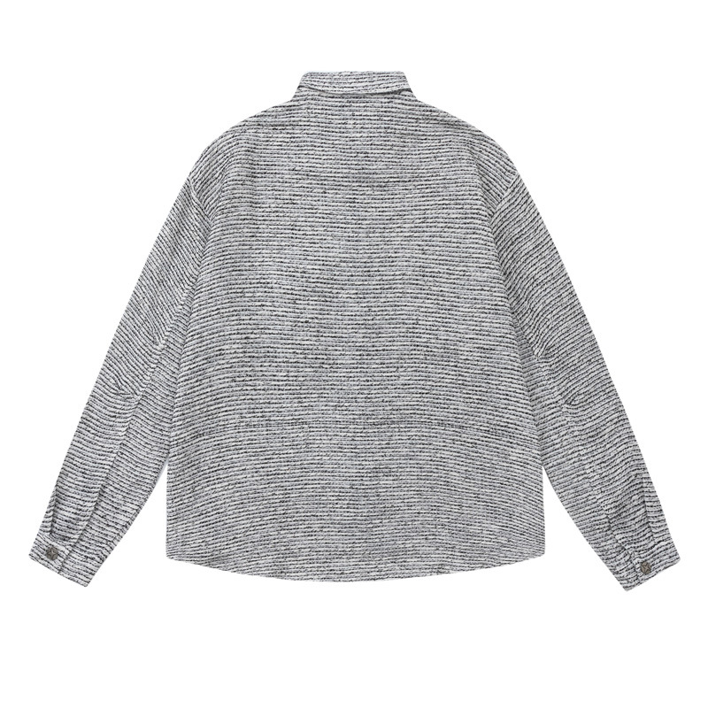 Herrenbekleidung im Retro-Stil, Design für Herren und Damen, Ins Fashion Brand, lockere Freizeitjacke_voghion.com