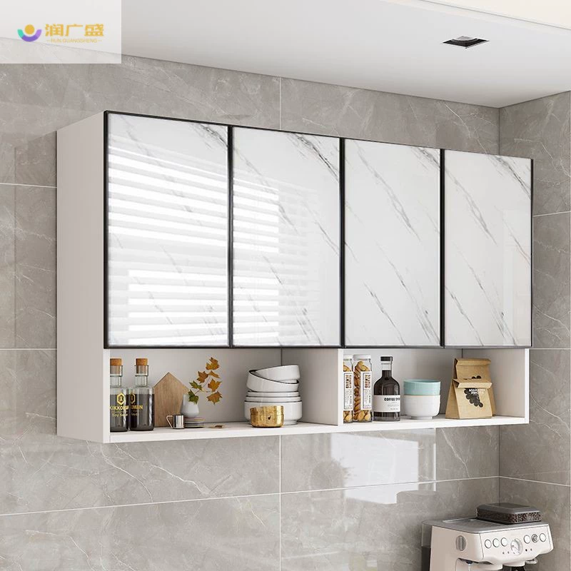 Тщательный деревянный космический алюминиевый кухонный шкаф столовая многофункциональный настенный шкаф шкаф кухонный шкаф