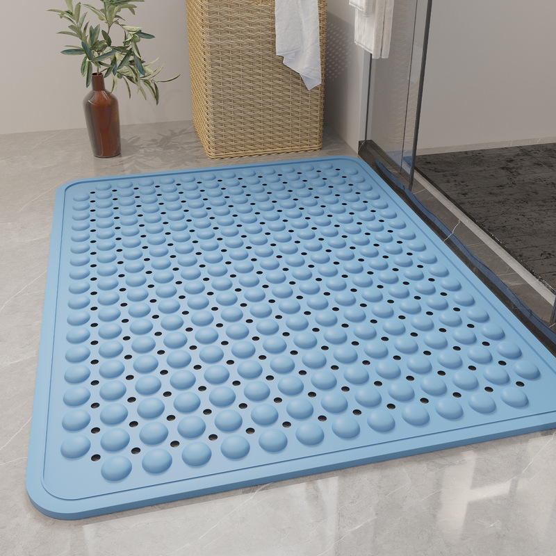 Environmentally Friendly Material Household Bathroom Non-slip Mat Shower Room Elderly Pregnant Women Anti-fall Anti-slip Foot Mat Bathroom Massage Foot