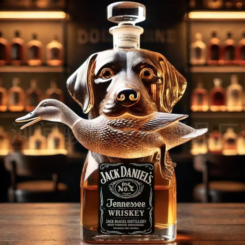 跨境新品 John Deere Tractor Whisky Bottle 有趣的威士忌酒瓶|undefined