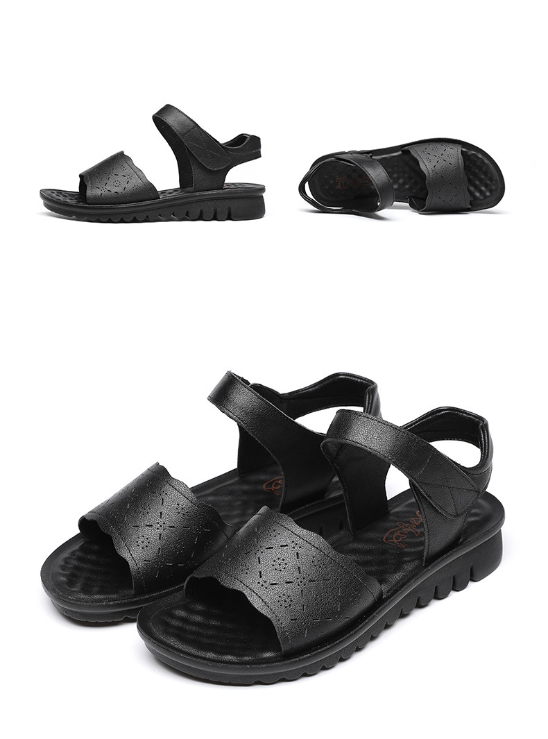 C4636 1220K GIÀY DÉP SANDAL NỮ RUITDT ĐẾ MỀM MÙA HÈ TRUNG NIÊN MA SÁT CHỐNG TRƯỢT THOÁNG KHÍ GIÀY DÉP NỮ DA BÒ G04 SẢN PHẨM MỚI