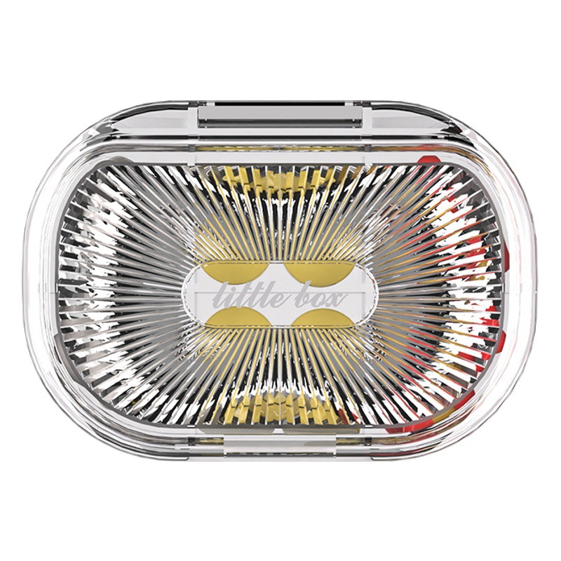 Mini caja de Medicina de gran capacidad portátil de calidad alimentaria caja de medicina sellada a prueba de humedad caja de embalaje a prueba de polvo