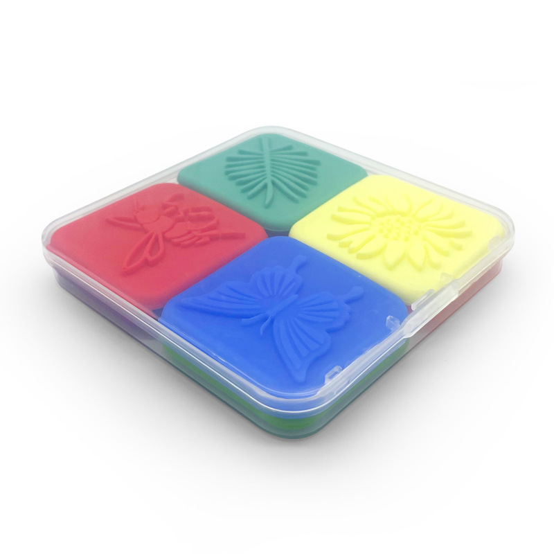 跨境新品Fidget Toys儿童感官石 儿童解压玩具柔软硅胶纹理担忧石|undefined