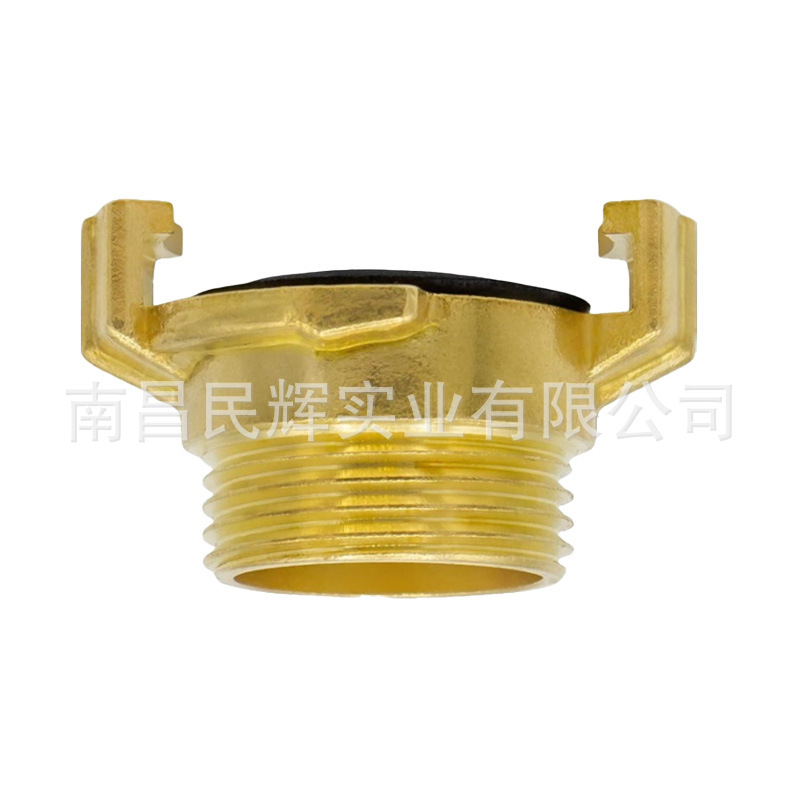 黄铜格卡GEKA快速接头铜爪形接头GEKA接头喷涂喷砂喷粉花园浇花