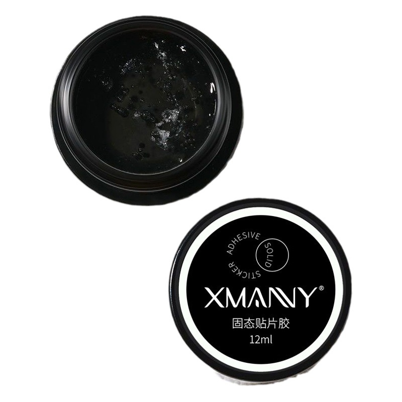 Parche de alta viscosidad adhesivo de larga duración hoja de uñas firme parche adhesivo sólido adhesivo de diamante desgaste adhesivo salón de uñas especial