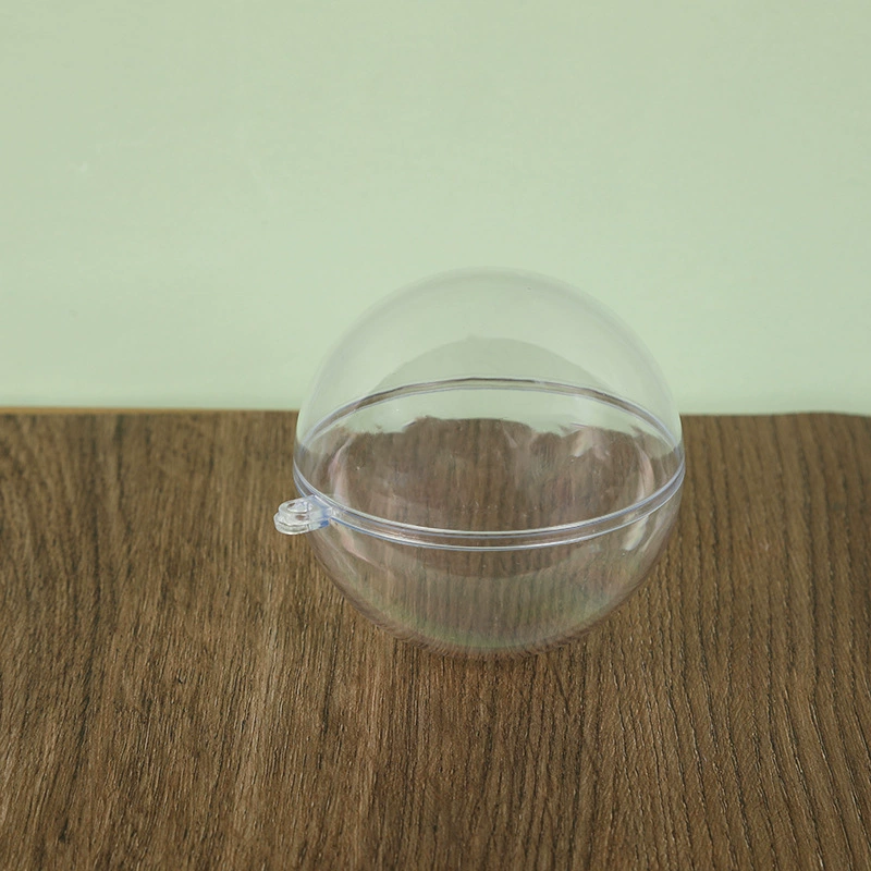 Высокий прозрачный шар 6 см праздничные украшения поставляет шар пластиковый PS коробка конфет шар Рождественский Бал прямые продажи с фабрики