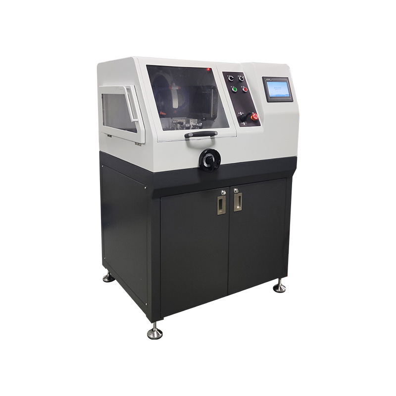 立式试样全自动切割机 WYL-100HC金属试样镶嵌机