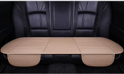Daifa car seat cushion four seasons – Seat cushion, seat cover - rear-strip-bamboo-charcoal-beige