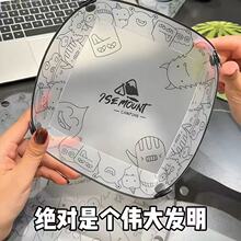 折叠碗户外耐高温PP餐具套装一次性碗便携式架食品级咖啡旅行露营