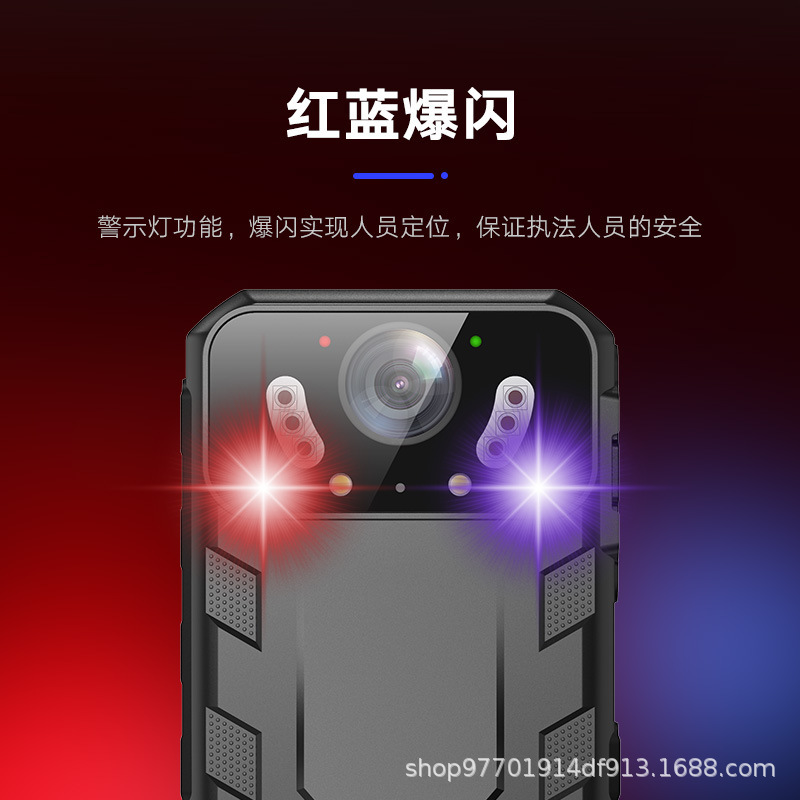 法執行記録計は手ぶれ防止の高精細小型長さを身につけて胸の前で星の光の夜視の器具を着用します。|undefined