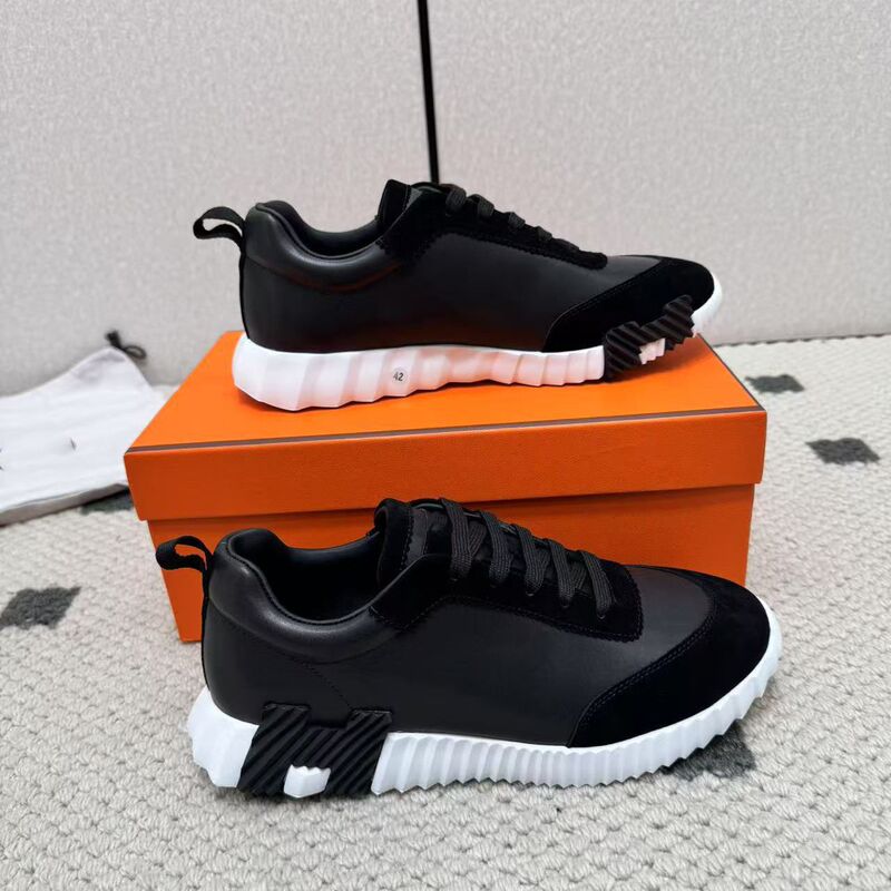 Genuine Leather European Station H Family Men's Shoes Trendy Brand Comfortable Sneakers Casual 25 Summer Breathable Sports Shoes Accessible Luxury and High-End Sense