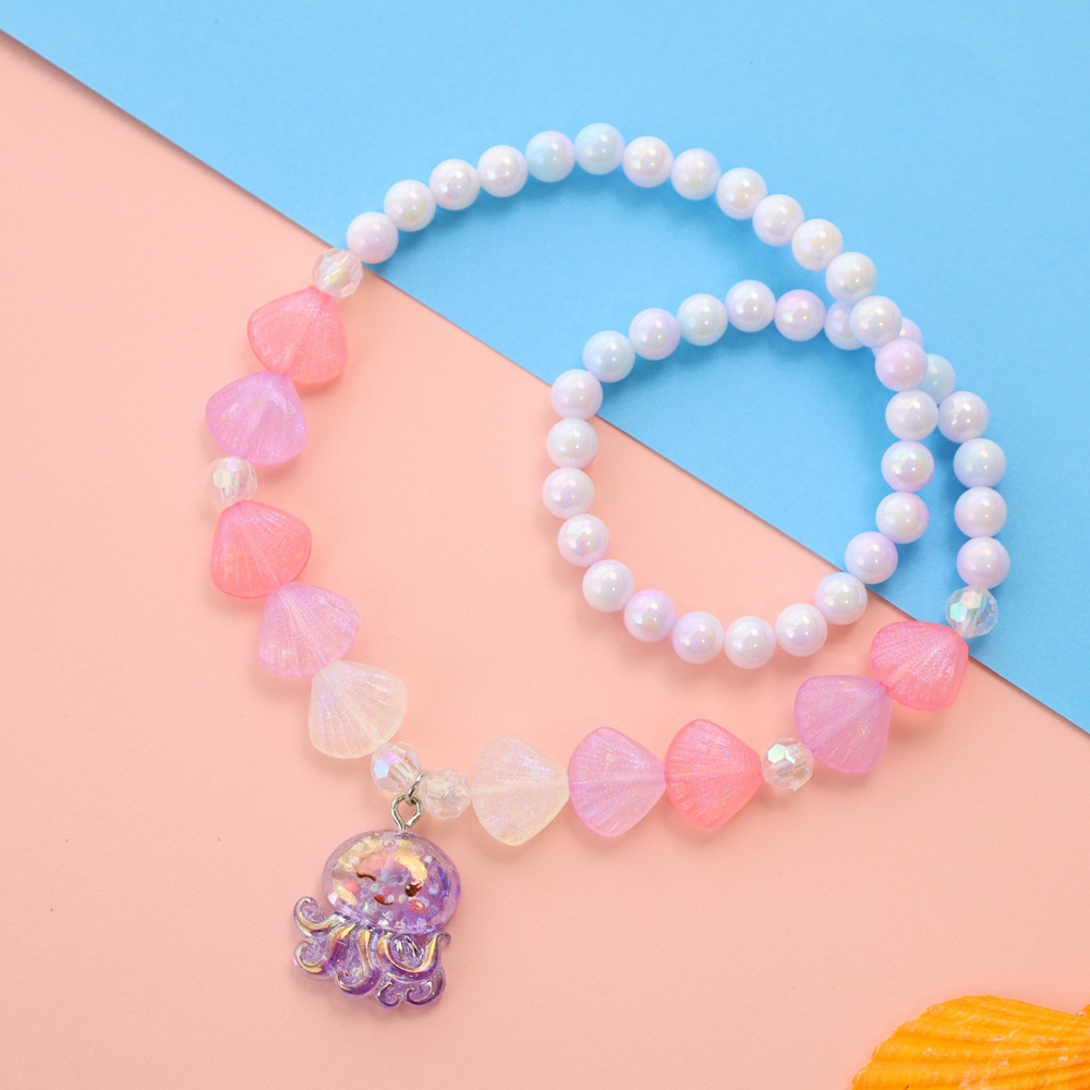 문어 목걸이 1개 [투명봉투]