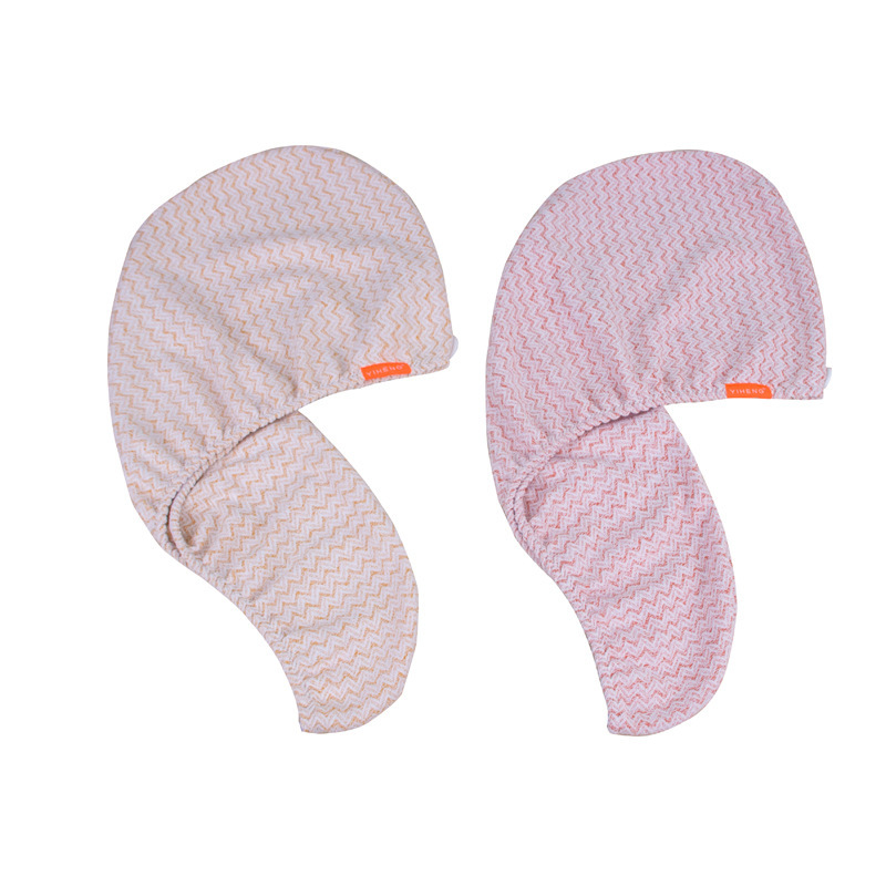 Toalla de secado rápido para cabello con textura de waffle_voghion.com