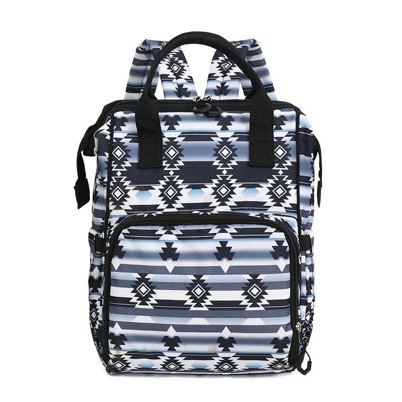 Inventario transfronterizo de venta en caliente bohemia estilo europeo y americano cremallera para salir mochila de ocio de mujer bolso de mamá