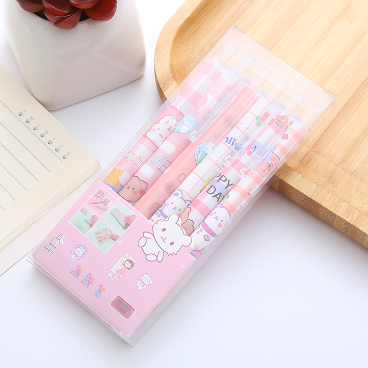 6 cajas dispensadoras para estudiantes y niños hechos a mano de secado rápido en forma de pluma Dot pegamento de alto aspecto de mano cuenta dispensación pluma Venta al por mayor