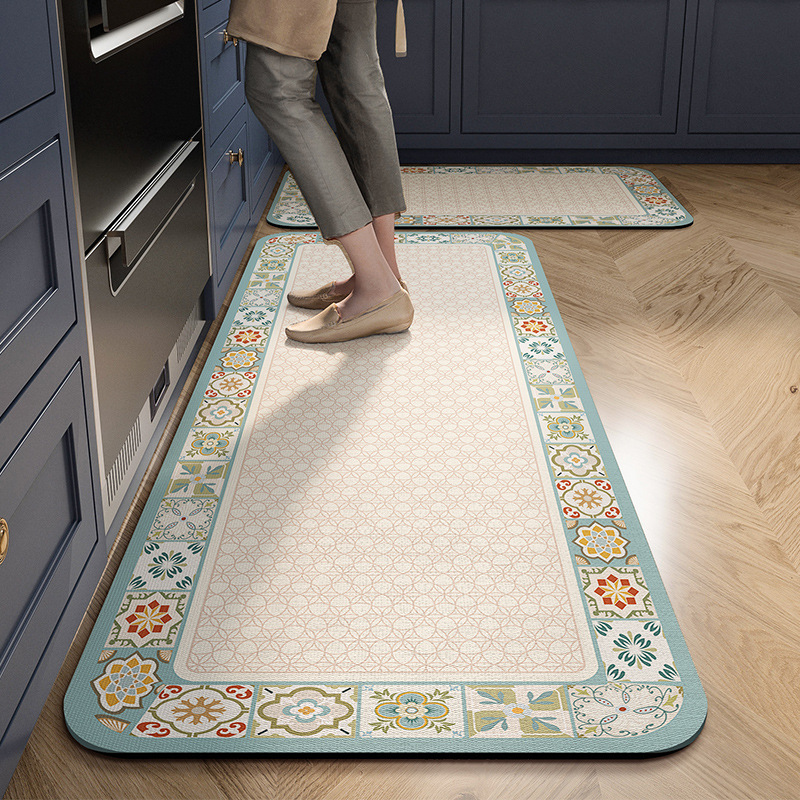 초여름 안개 규조토 진흙 쿠션 - 네 모서리가 둥글게 처리됨