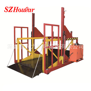 2-ton mobile unloading platform truck low-level unloading platform lifting and unloading machine electric unloading platform truck