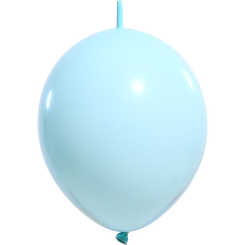 Balón de cola transfronterizo de 6 pulgadas mate macarón aguja bola de cola amor tridimensional estilo de decoración de la bola de cola del día de San Valentín