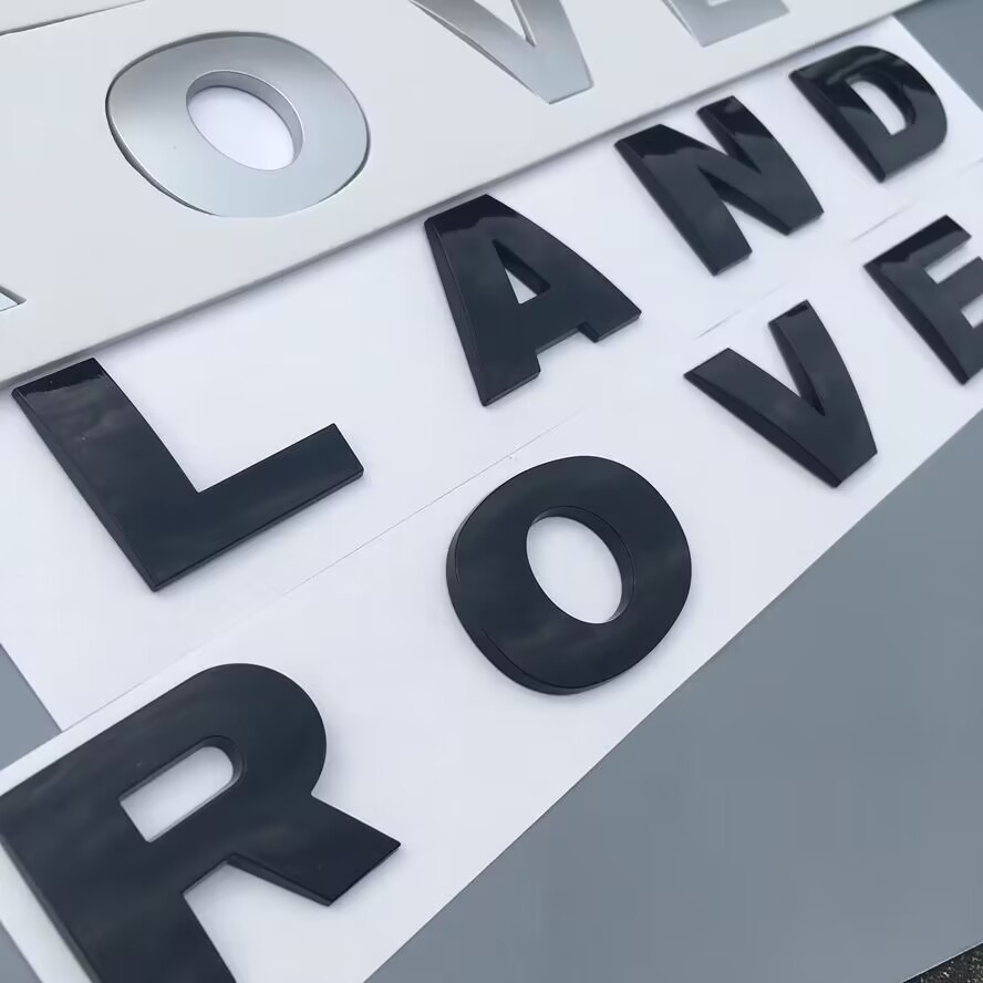 Applicable Land Rover LAND ROVER Alphabet Head Marker Cover Marker Range Rover Evoque Discovery 4 Car Marker Rear Marker