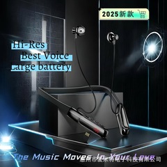 運動の新型の首の式のbluetoothのイヤホンの2つの合一は歌の長い待機の電力量を聞いて首を掛けますbluetoothのイヤホンを表示します。