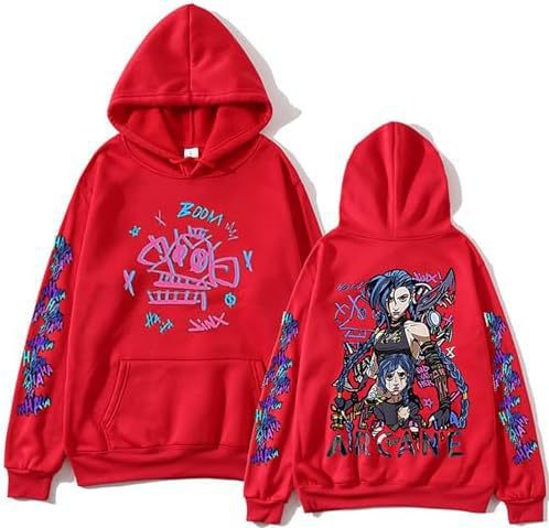 Sudadera transfronteriza AliExpress Arcane jinx Hoodie Novelty Graphic Long Sleeve